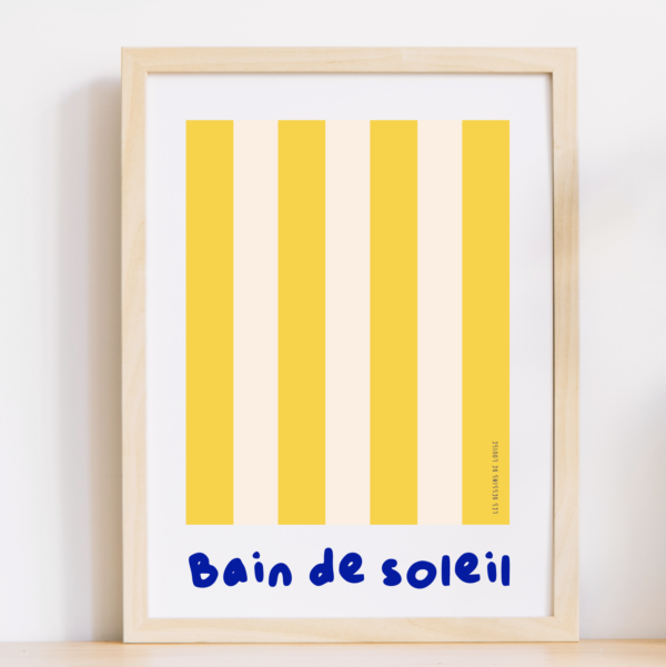 Affiche Bain de soleil