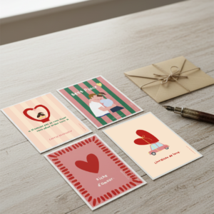 Cartes postales x 4